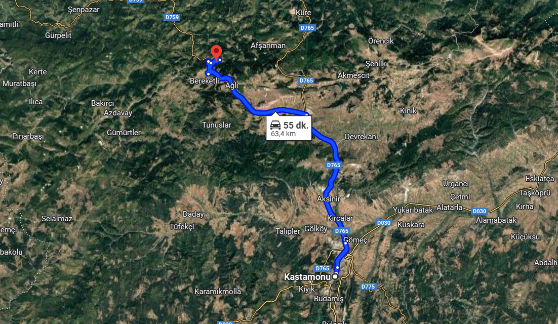 KASTAMONU AĞLI SELMANLI  KÖYÜNDE  1.786  M² TARLA SATILIKTIR - KASTAMONU AĞLI fotoğraf 5